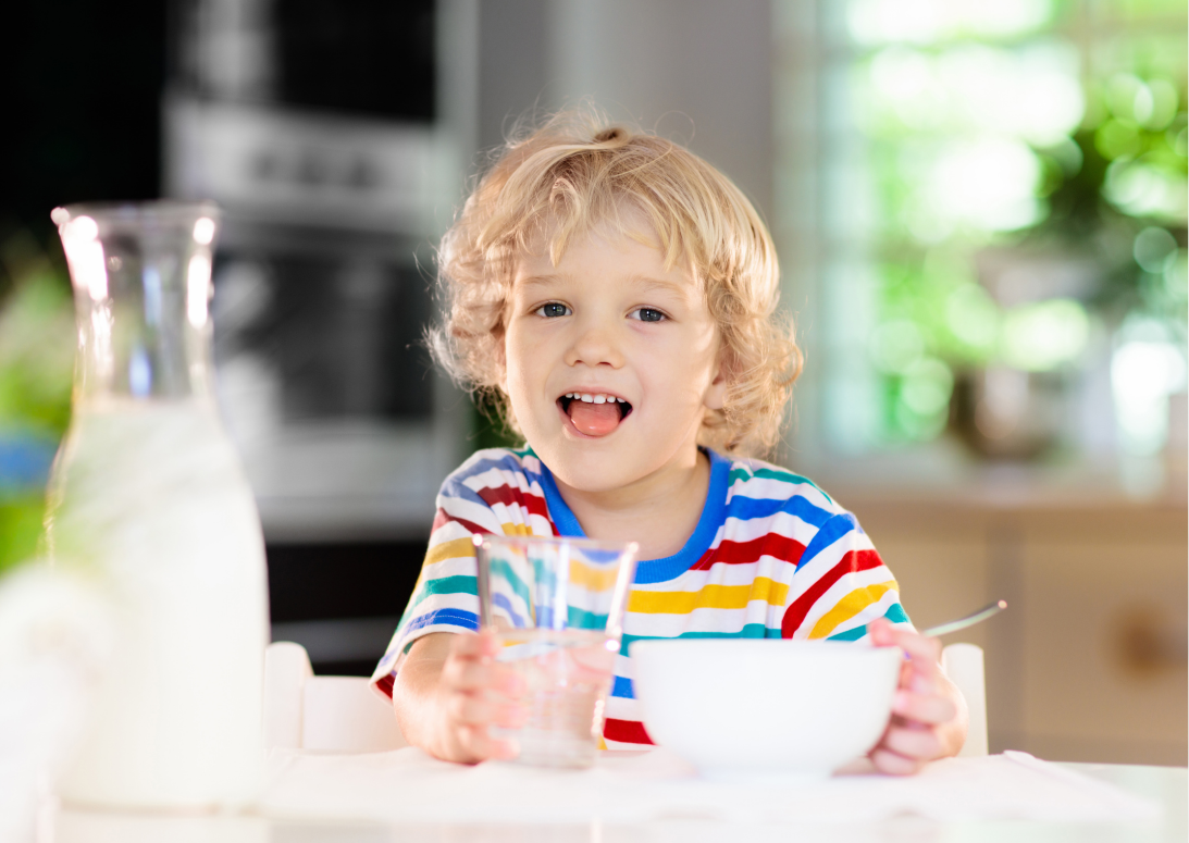 Hogyan segíthetek gyermekemnek megmászni a tejlétrát?